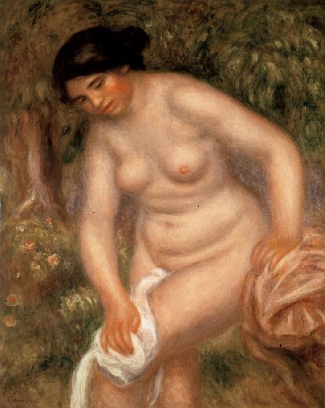 Bather Drying herself, Pierre Renoir